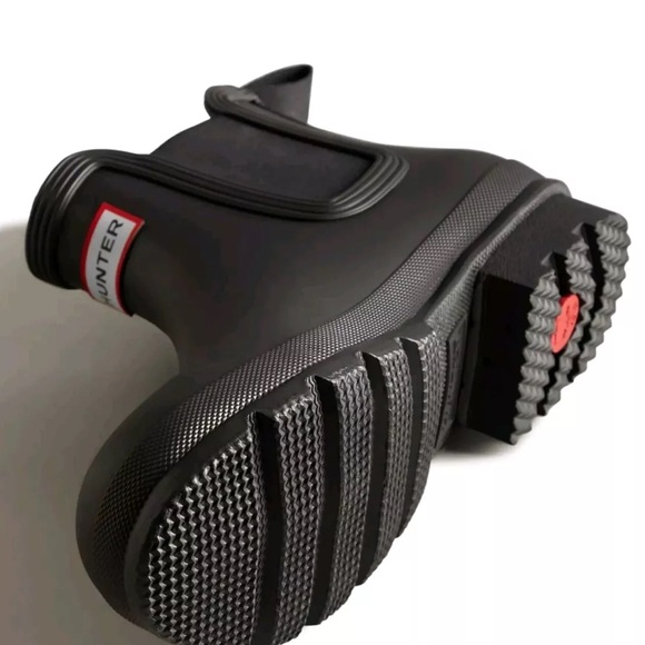 *NIB* Hunter Ladies Original Chelsea Rain Boots (Black,7) - Picture 4 of 4